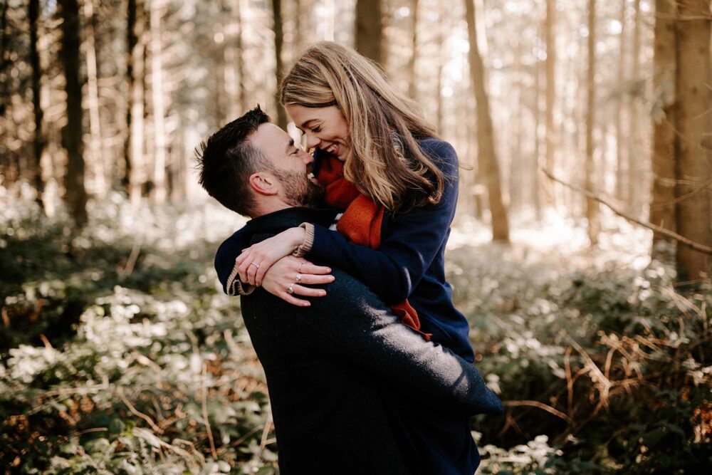 Lyminge Forest engagement shoot