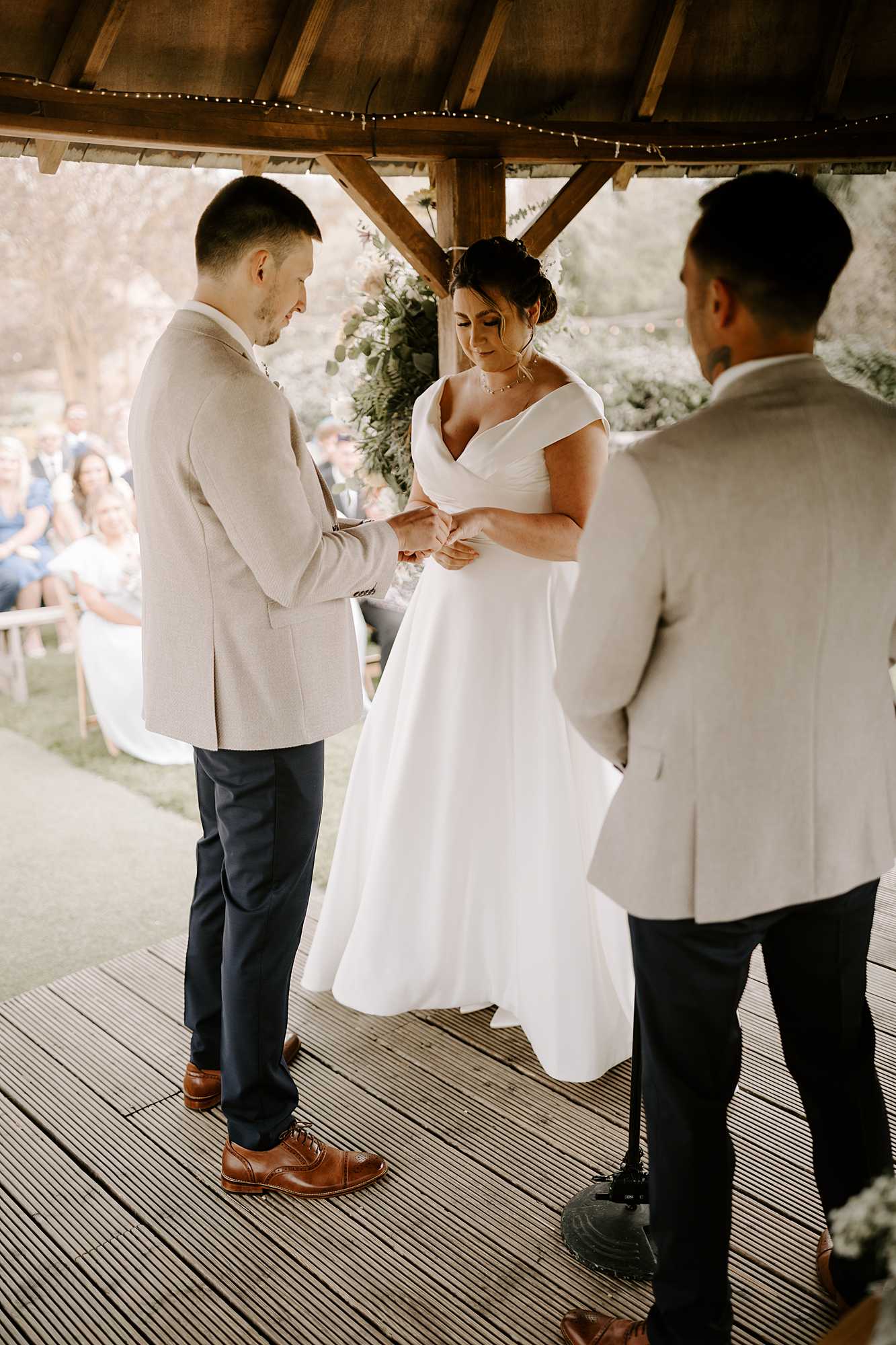 Lucy and Justin's gorgeous wedding at The Gardens in Yalding