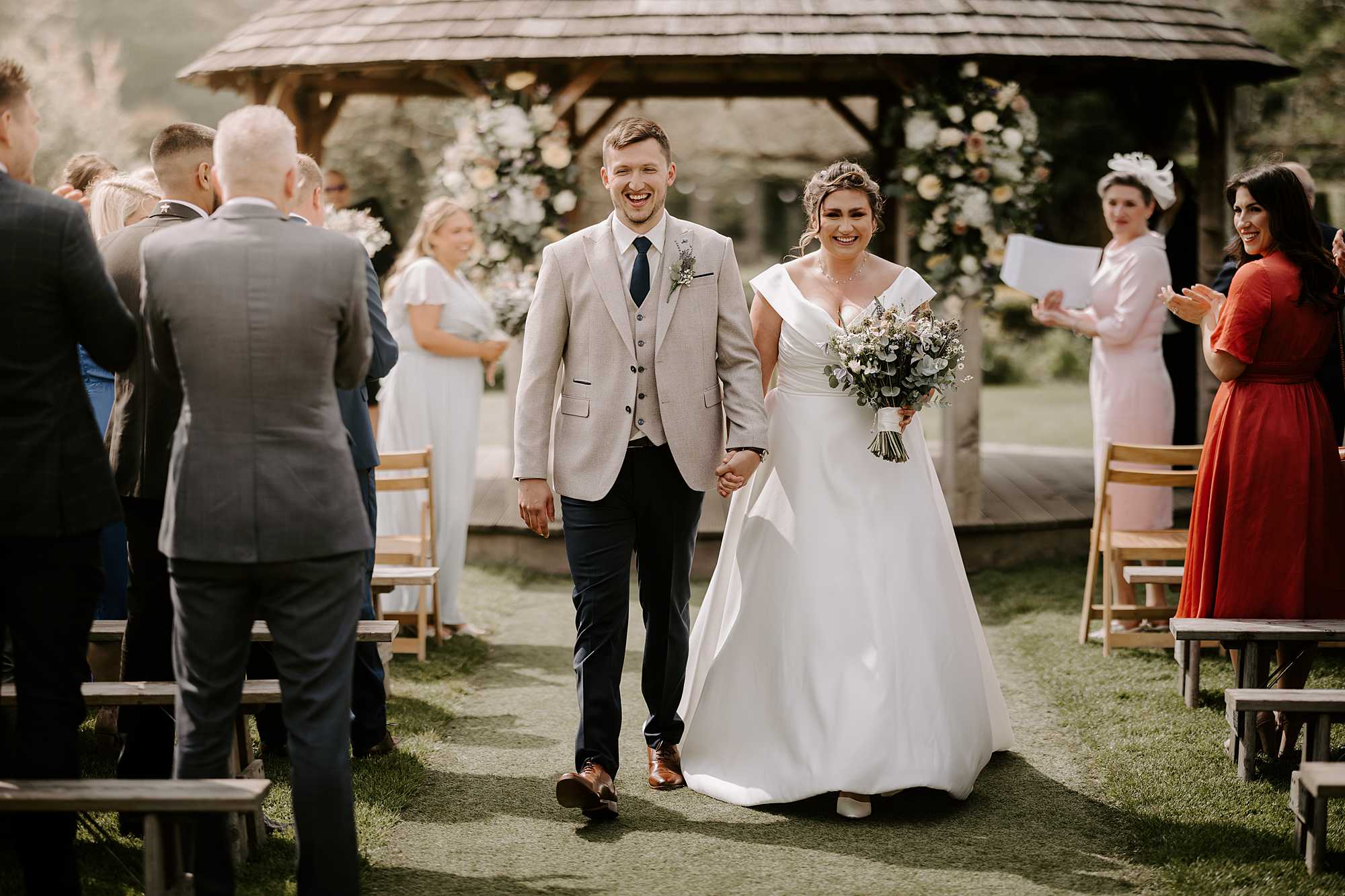 Lucy and Justin's gorgeous wedding at The Gardens in Yalding