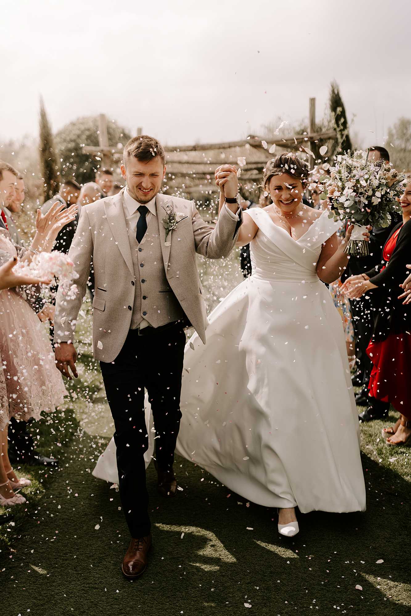 Lucy and Justin's gorgeous wedding at The Gardens in Yalding