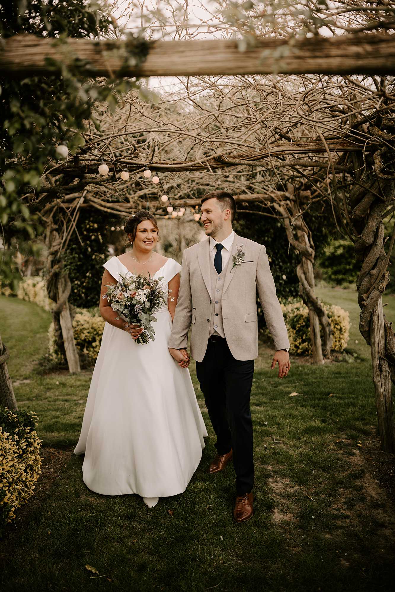 Wedding at The Gardens in Yalding with Lucy and Justin
