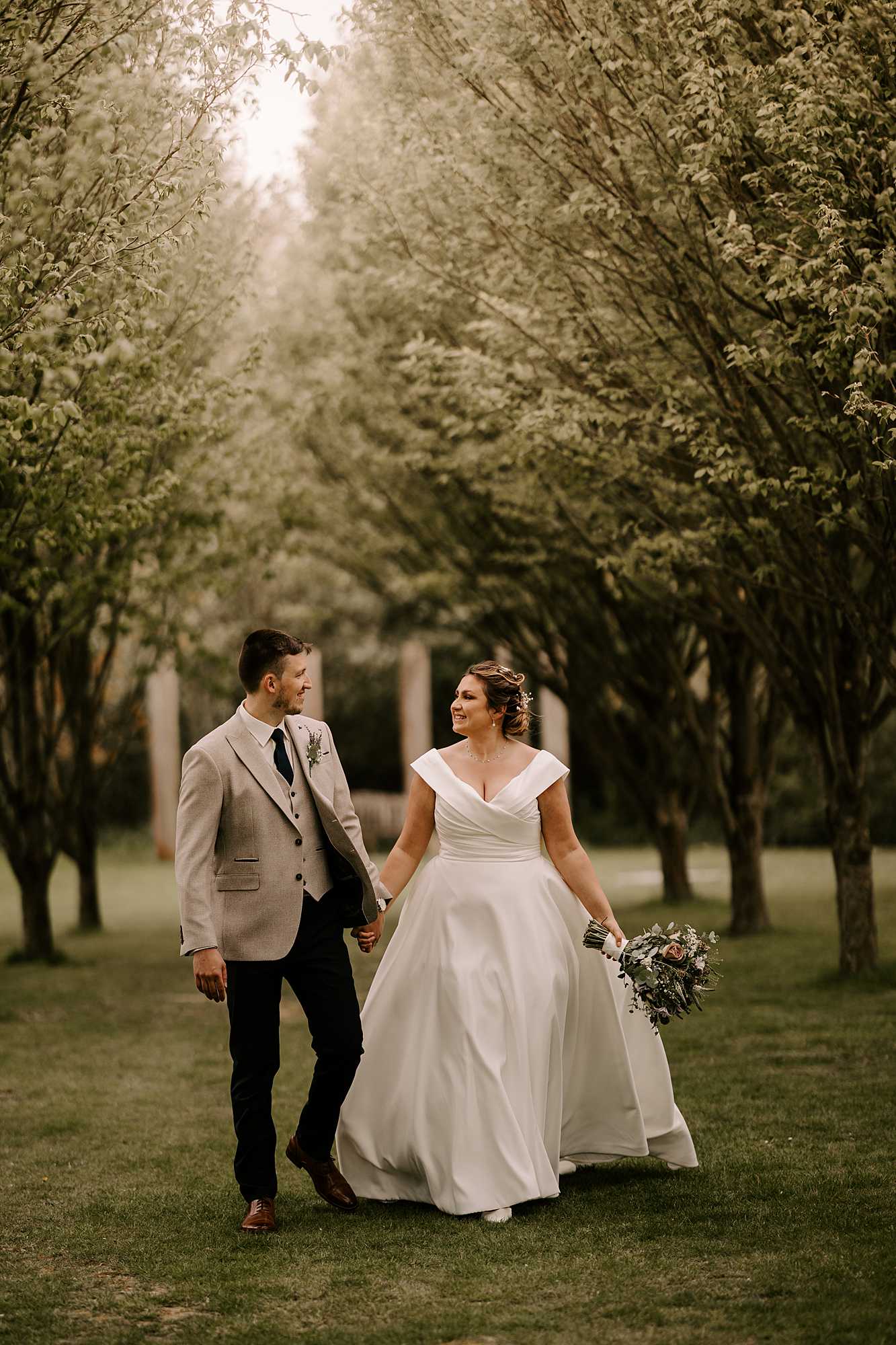 Wedding at The Gardens in Yalding with Lucy and Justin