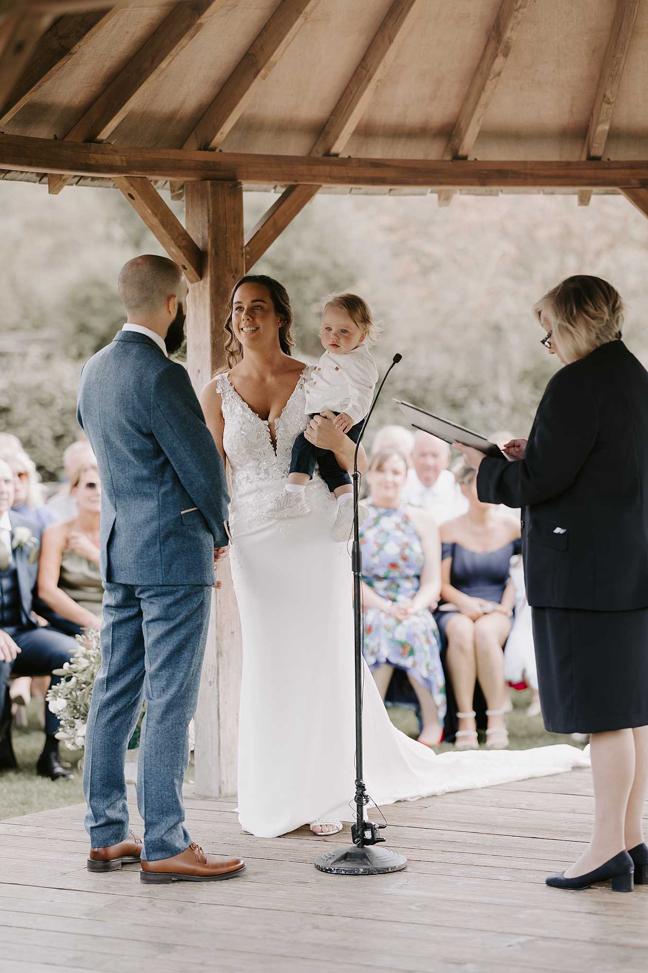 Wedding at The Gardens in Yalding with Zoe and Henry