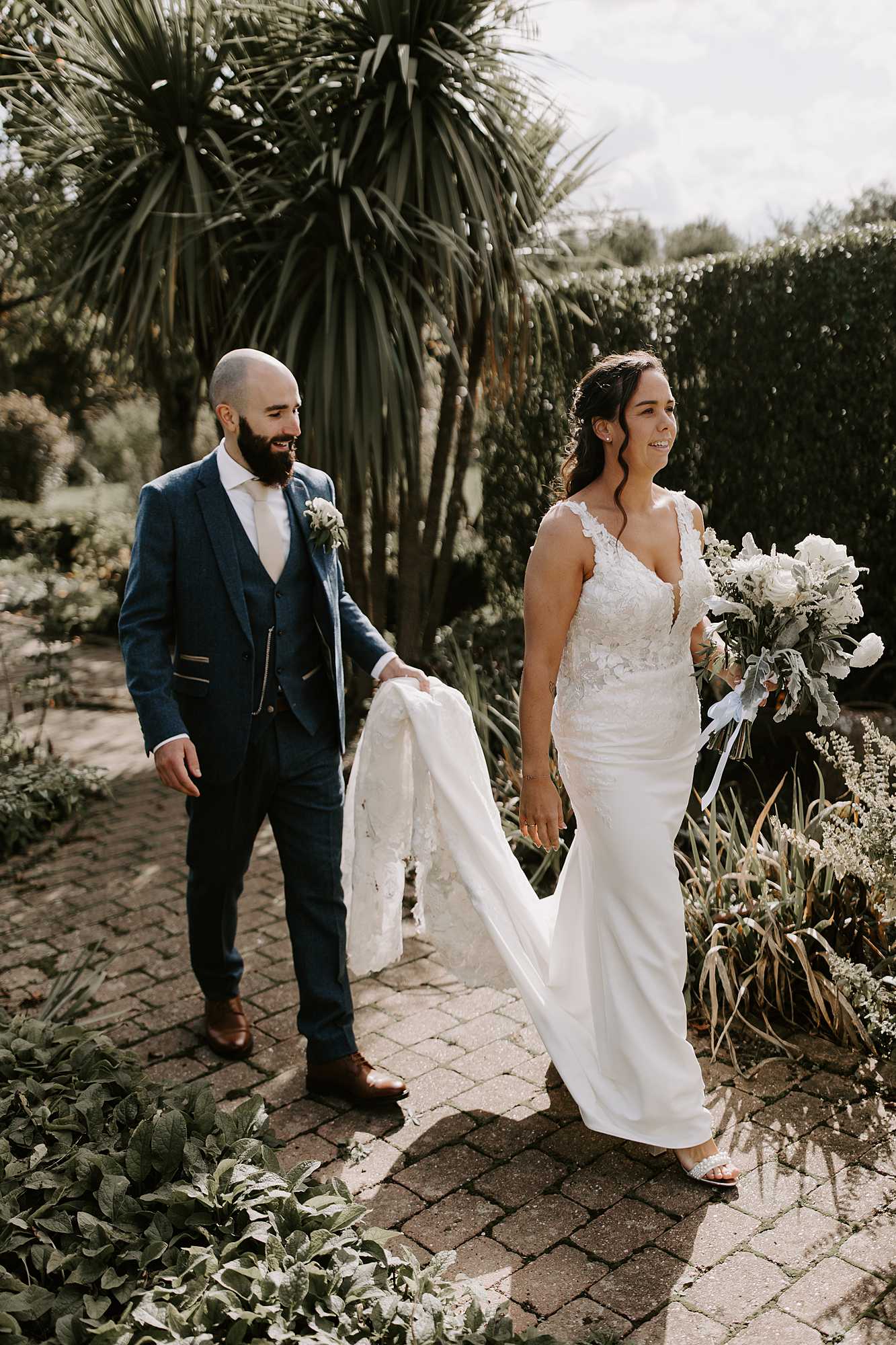 Wedding at The Gardens in Yalding with Zoe and Henry