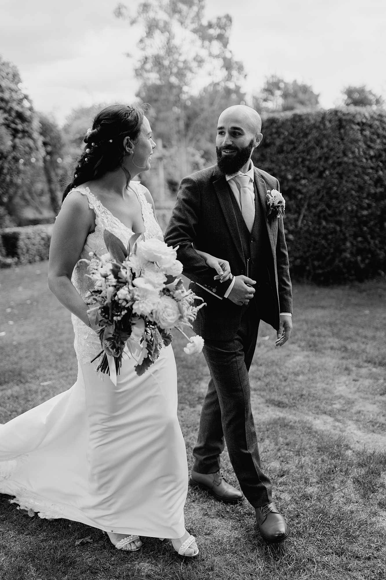 Wedding at The Gardens in Yalding with Zoe and Henry