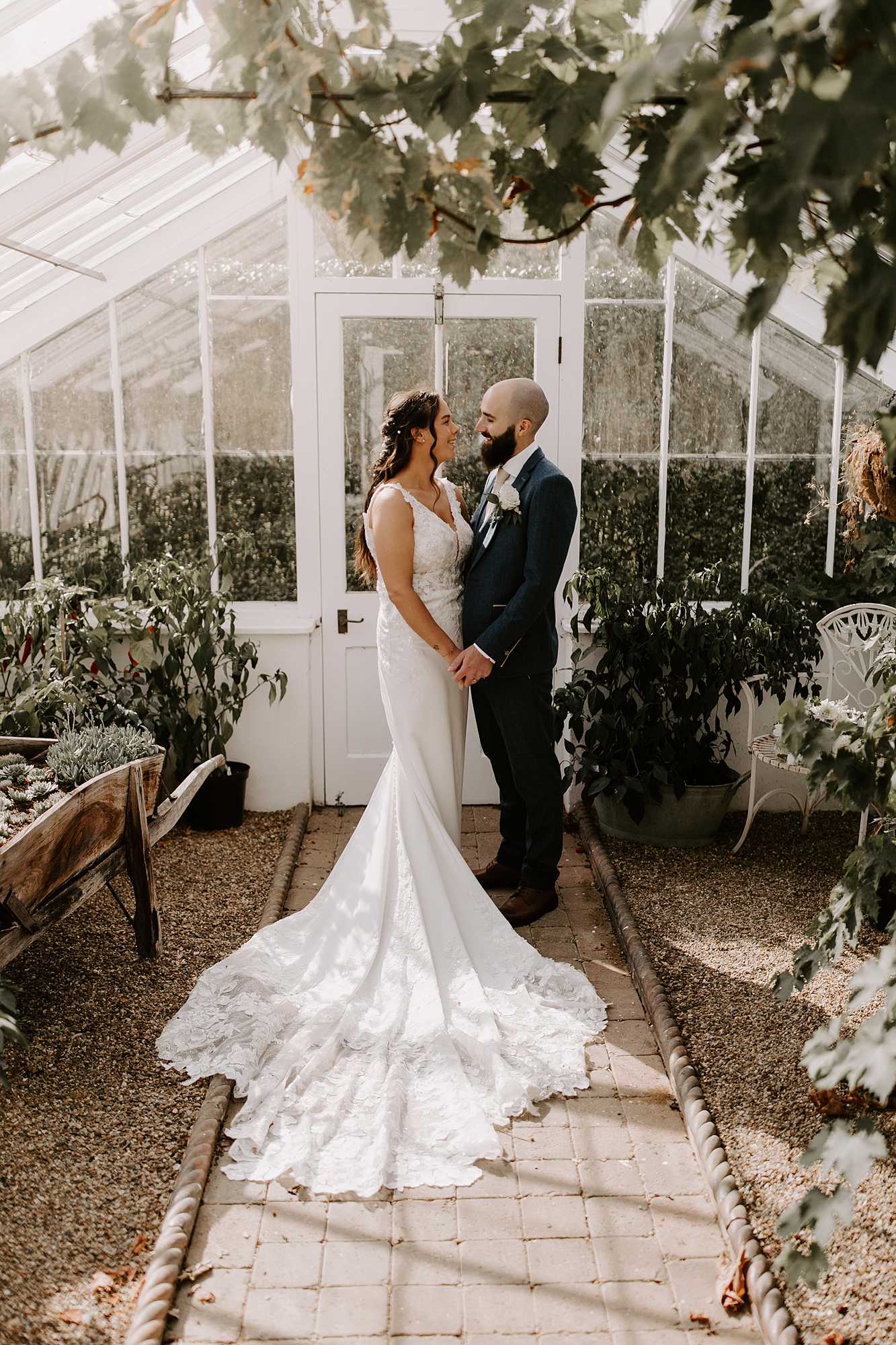 Wedding at The Gardens in Yalding with Zoe and Henry