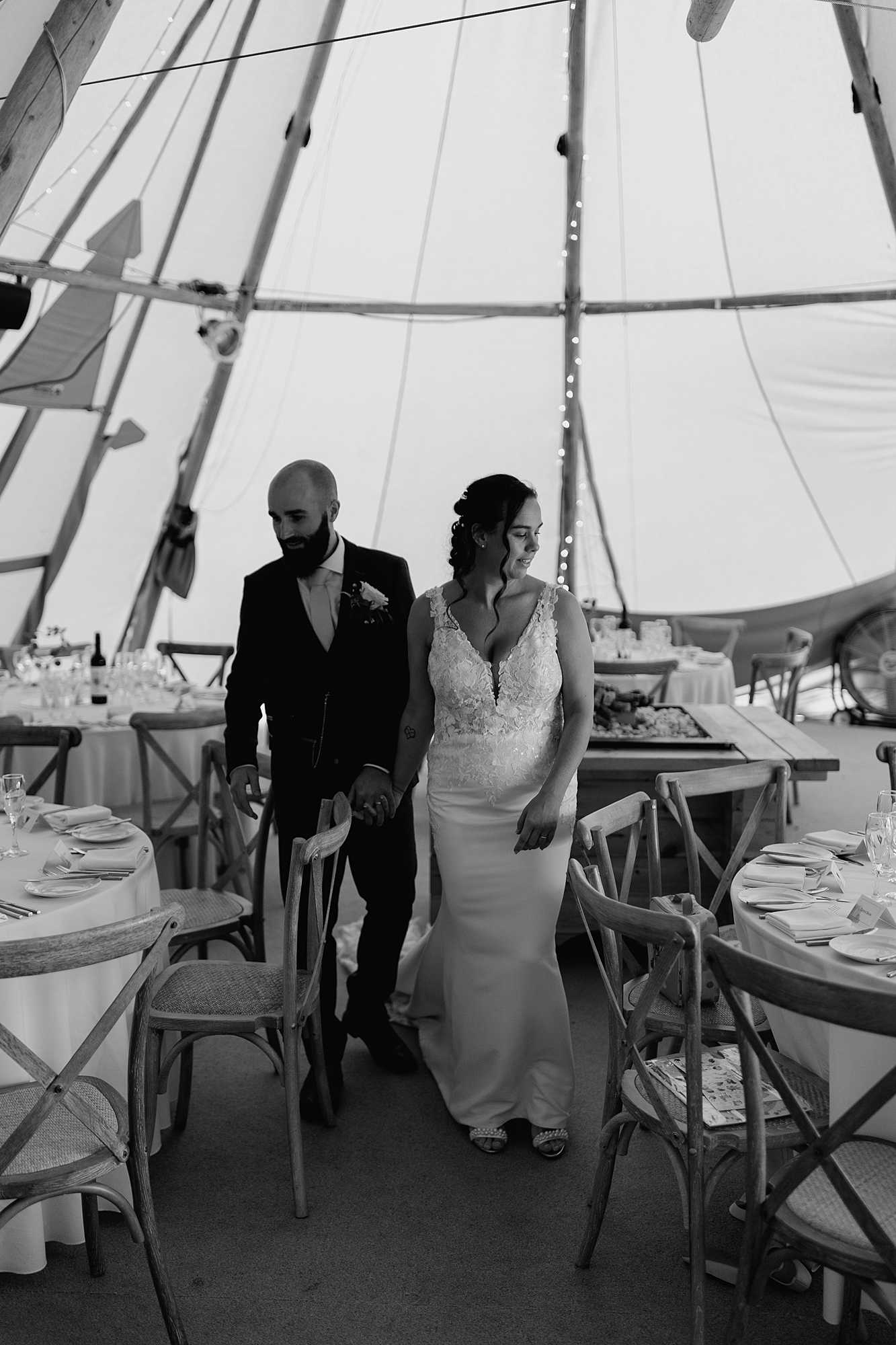Wedding at The Gardens in Yalding with Zoe and Henry