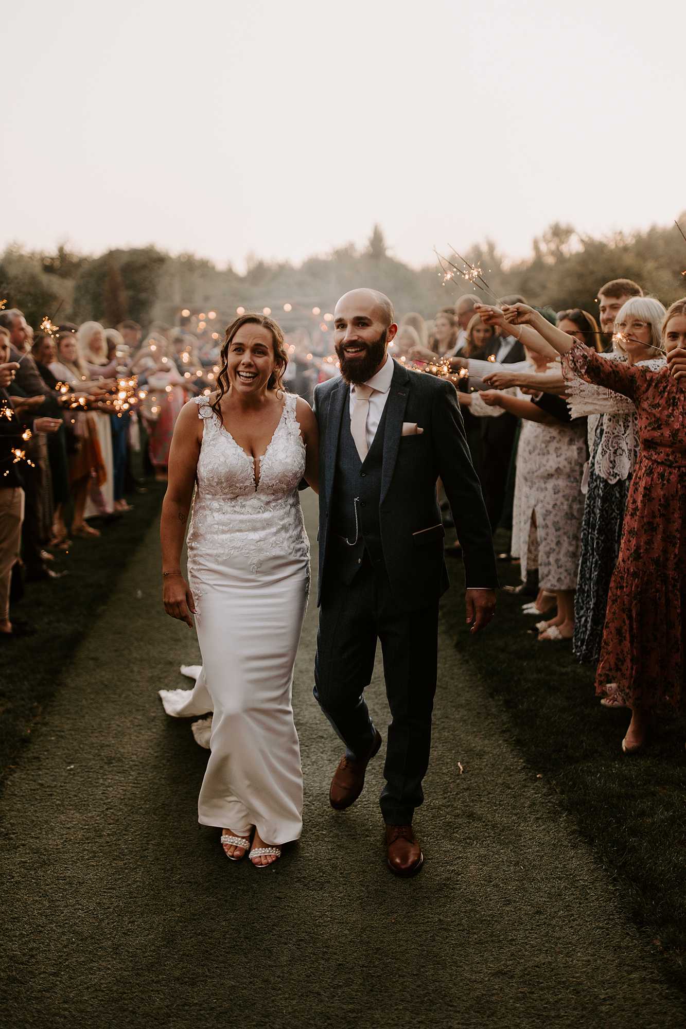 Wedding at The Gardens in Yalding with Zoe and Henry