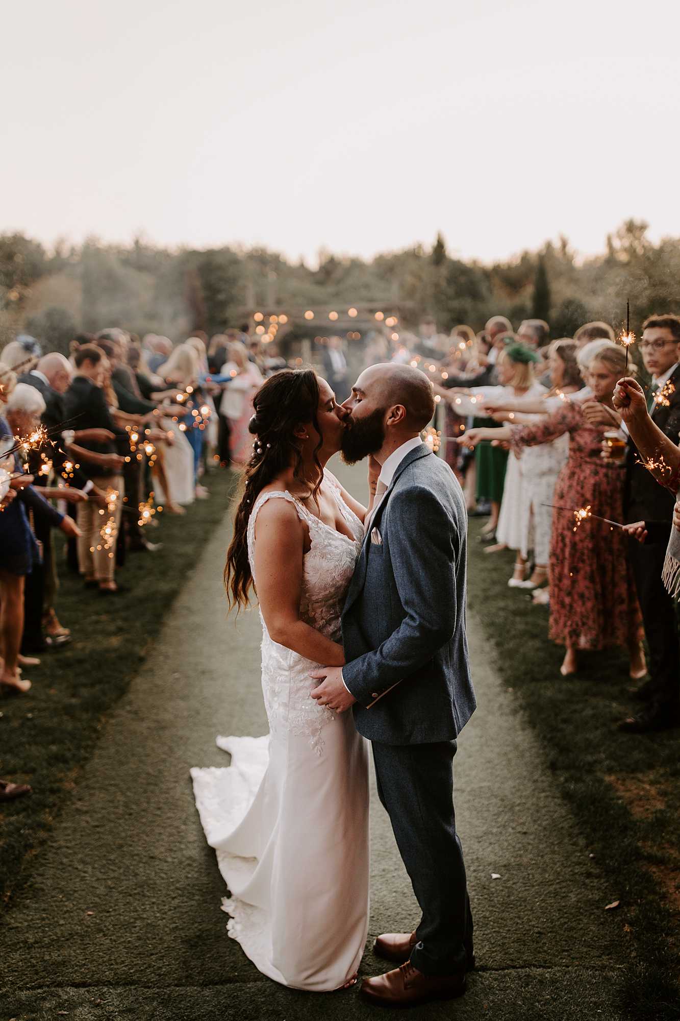 Wedding at The Gardens in Yalding with Zoe and Henry
