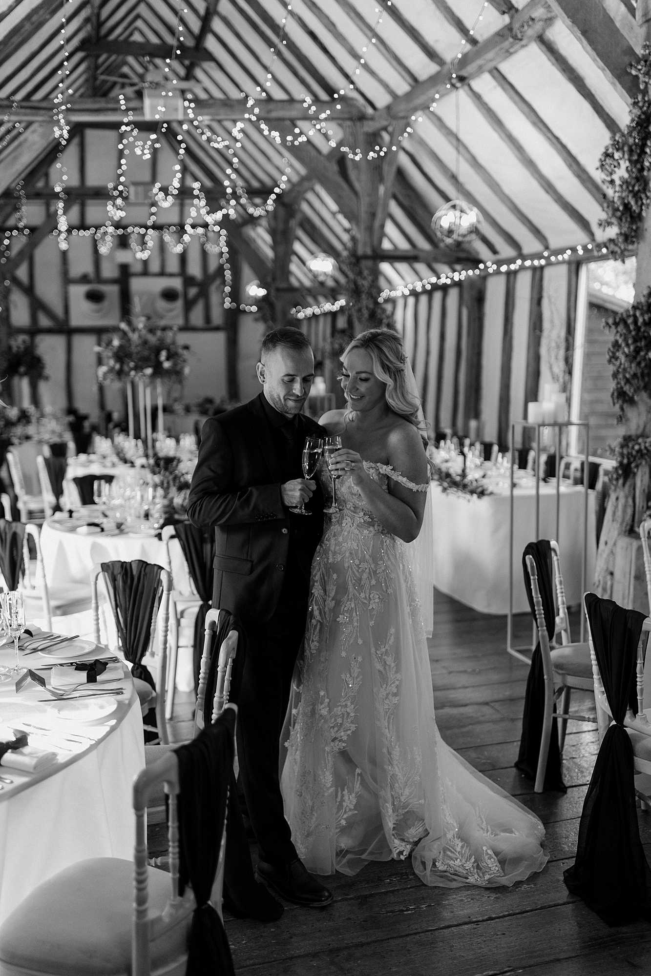 Winters Barns wedding with Tuesday and Fabio