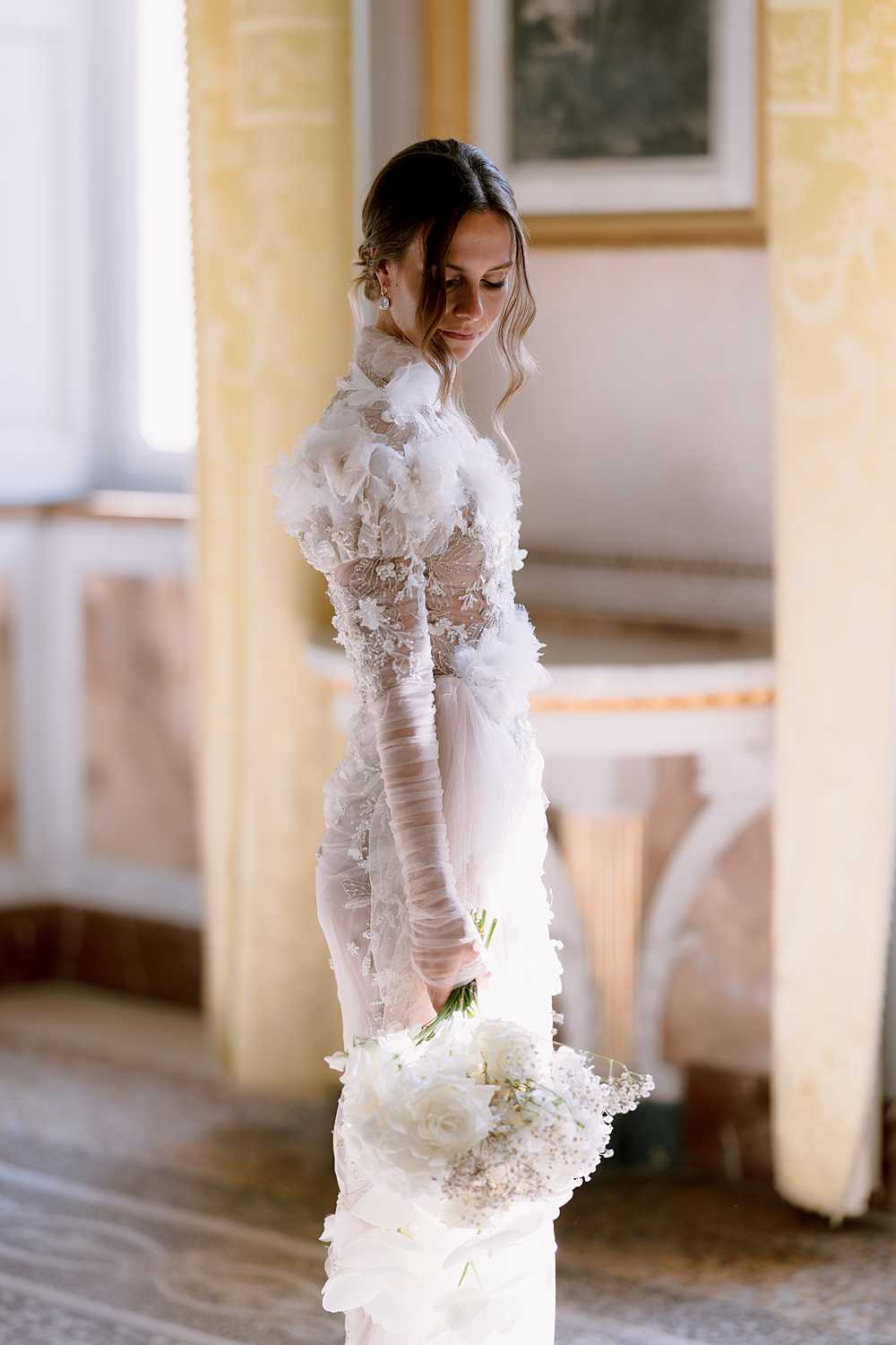 Villa PIzzo wedding editorial in Lake Como