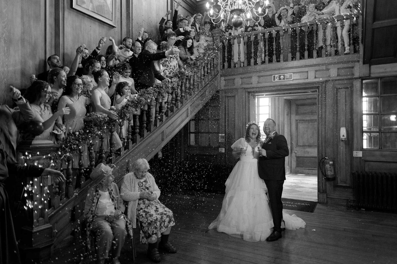West Heath School wedding with Hazel and Jack