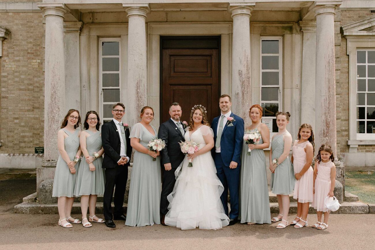 West Heath School wedding with Hazel and Jack