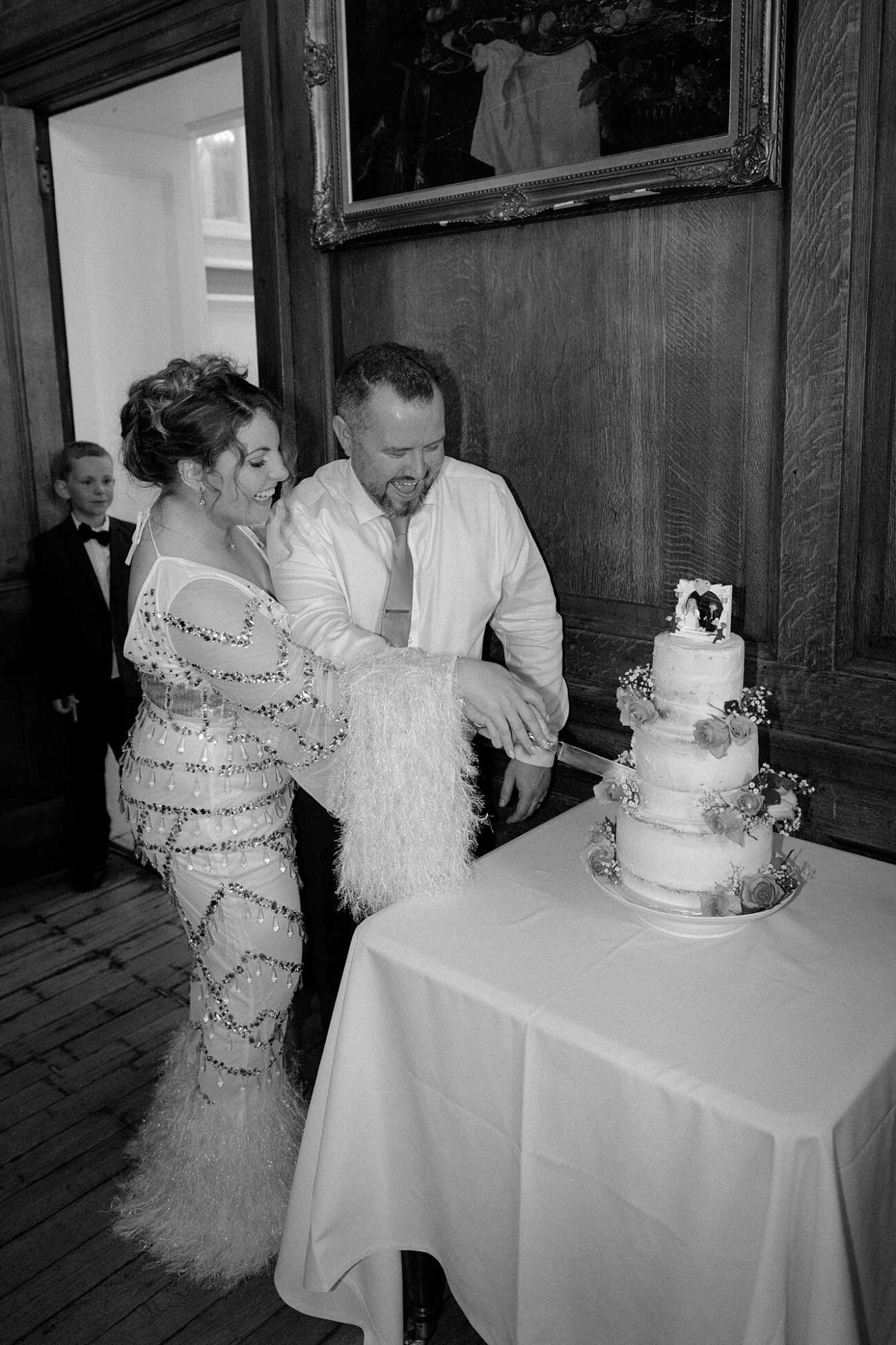 West Heath School wedding with Hazel and Jack