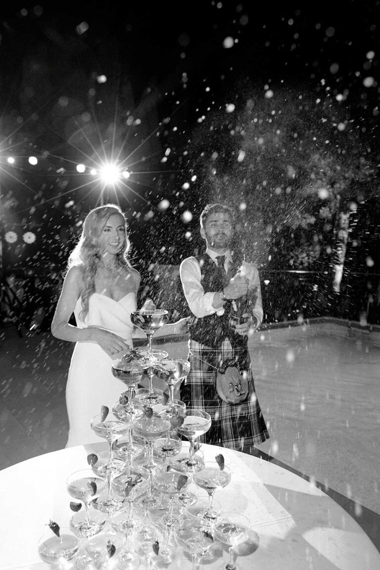 Bello Blu Luxury Villa wedding in Rhodes with Laura and Grant